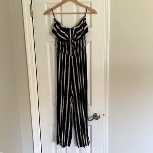 Strapless Love Tree Flowy Jumper